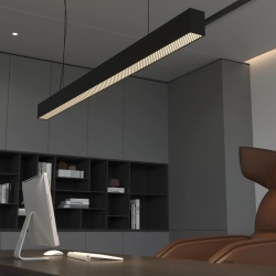 Lampa Wisząca Sigi II LED czarna PL0127-BK yaskr