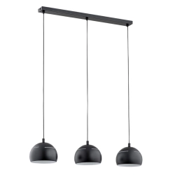 Lampa wisząca PLUS CZARNA 3xE14 60cm 62292 ALFA
