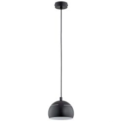 Lampa wisząca PLUS CZARNA 1xE14 15cm 61168 ALFA