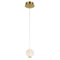 Lampa wisząca Rosario PND-12220121-1A-GD Italux - zdjęcie produktu