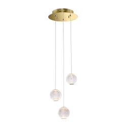 Lampa wisząca Rosario PND-12220121-3A-GD Italux
