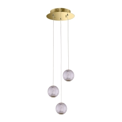 Lampa wisząca Rosario PND-12220121-3A-GD Italux