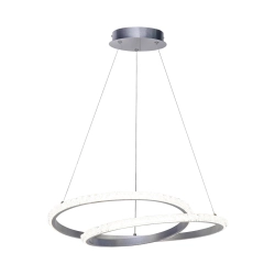 Lampa wisząca Zalto PND-12436-SILV Italux