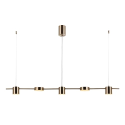 Lampa wisząca Remdal PND-16374-5-COP-GD-4K Italux - zdjęcie 2