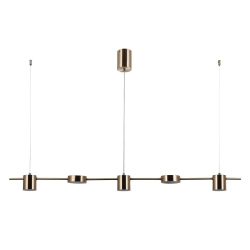 Lampa wisząca Remdal PND-16374-5-COP-GD-4K Italux - zdjęcie produktu