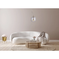 Lampa wisząca Caste PND-17760A-BRSS-CL Italux - zdjęcie 2