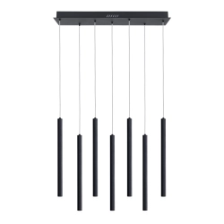 Lampa wisząca Valdes PND-22302-7-BK Italux
