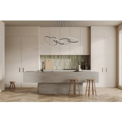 Lampa wisząca Fonte PND-22412-S4-BK Italux - zdjęcie 2