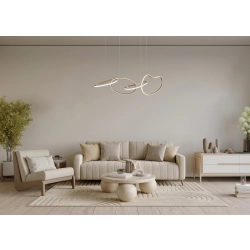 Lampa wisząca Fonte PND-22412-S4-GD Italux - zdjęcie 2