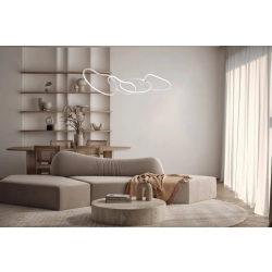 Lampa wisząca Fonte PND-22412-S4-WH Italux - zdjęcie 2