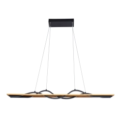 Lampa wisząca Conato PND-23848-30W-BK-GD Italux