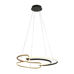 Lampa wisząca Casar PND-24002-BK-GD Italux