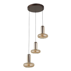 Lampa wisząca Carote PND-24011-3-COPP ITALUX