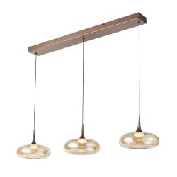 Lampa wisząca Tenele PND-24028-3B-COPP ITALUX