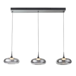 Lampa wisząca Tenele PND-24028-3B-SILV ITALUX