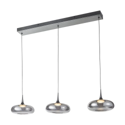 Lampa wisząca Tenele PND-24028-3B-SILV ITALUX