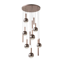 Lampa wisząca Camino PND-24038-12A-COPP ITALUX