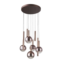 Lampa wisząca Camino PND-24038-9A-COPP ITALUX