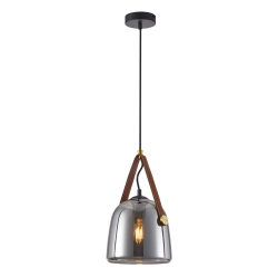 Lampa wisząca Solta PND-24342-1-BK-SG ITALUX