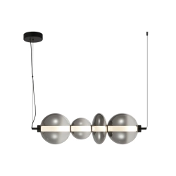 Lampa wisząca Sonte PND-24352-36W-BK-SG Italux