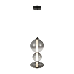 Lampa wisząca Sonte PND-24352V-24W-BK-SG Italux
