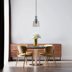 Lampa wisząca Namos PND-27092B-MC-BRO Italux - zdjęcie 2