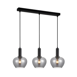 Lampa wisząca Stabla PND-30084-3-BK-SG ITALUX