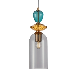 Lampa wisząca Busco PND-30263-1C-BRO-SG Italux
