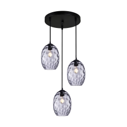 Lampa wisząca Novala PND-3031-3A-BK-SG Italux