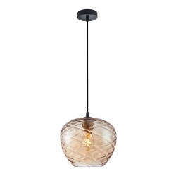 Lampa wisząca Bresco PND-3033-1-BRO-AMB Italux