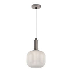 Lampa wisząca Penzi PND-31981-1S-SC-WH ITALUX