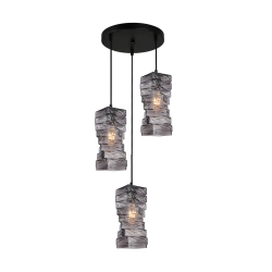 Lampa wisząca Altera PND-3219-3A-BK-SG Italux