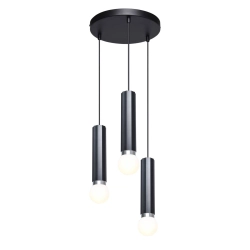 Lampa wisząca Macera PND-33849-3R-BK ITALUX