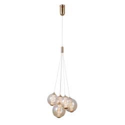 Lampa wisząca Butero PND-34359-5-HBR-AMB Italux