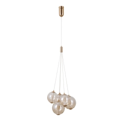 Lampa wisząca Butero PND-34359-5-HBR-AMB Italux