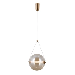 Lampa wisząca Rastia PND-34361-L-HBR-AMB Italux