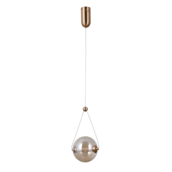 Lampa wisząca Rastia PND-34361-S-HBR-AMB Italux