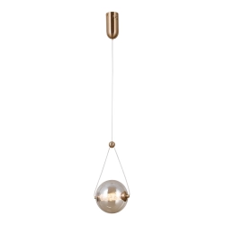 Lampa wisząca Rastia PND-34361-S-HBR-AMB Italux