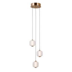 Lampa wisząca Ganti PND-34362-3-HBR-OPAL Italux