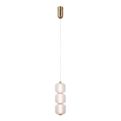 Lampa wisząca Ganti PND-34362-3V-HBR-OPAL Italux