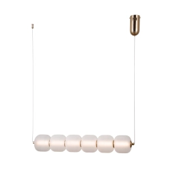 Lampa wisząca Ganti PND-34362-6H-HBR-OPAL Italux