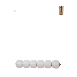 Lampa wisząca Ganti PND-34362-6H-HBR-OPAL Italux