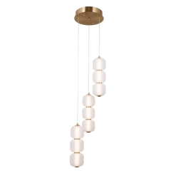 Lampa wisząca Ganti PND-34362-9-HBR-OPAL Italux