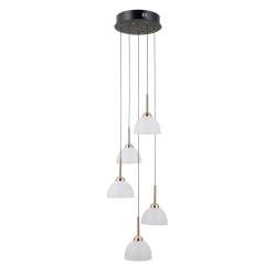 Lampa wisząca Montiela PND-34374-5-BK Italux