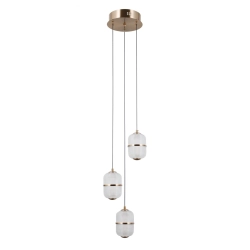Lampa wisząca Alani PND-34375-3-HBR Italux