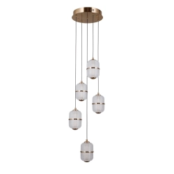 Lampa wisząca Alani PND-34375-5-HBR Italux