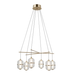 Lampa wisząca Alani PND-34375-6-HBR Italux