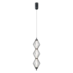 Lampa wisząca Sevil PND-34403-3V-BK Italux