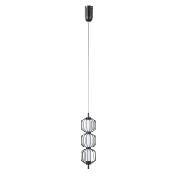 Lampa wisząca Pedro PND-34405-3V-BK Italux