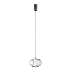 Lampa wisząca Rabel PND-344221-1-BK Italux